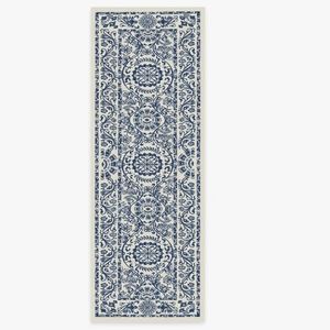 RUGGABLE Delphina Runner Rug - Perfect Vintage Washable Rug PAD INCLUDED!!